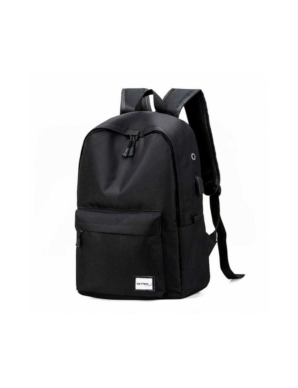 Mochila Netmak Nm-mch12 Urbana Negra