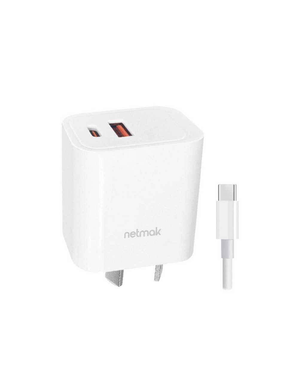 Cargador Netmak NM-CP28 QC PD 20W Infoandina Mendoza