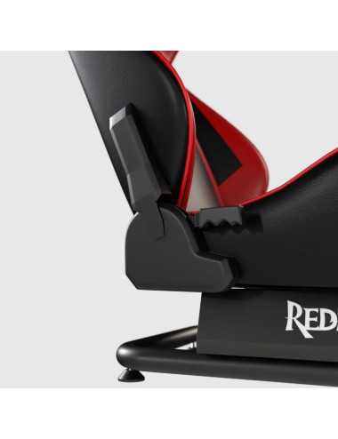 Estructura P/ Simulador Carreras Redragon Rdsc09bs03 Vortex Con Butaca Y Soporte Pc Tv