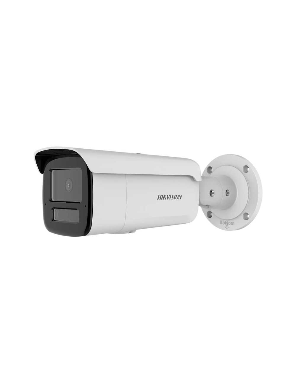 Camara Ip Hikvision 2cd2t43g2-4li2u / 4mp Acusense Ir80m 2 Microfonos
