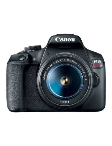 Camara Fotografica Profesional Canon Eos Rebel T7 Ef-s 18-55 Is Ii Kit Negro