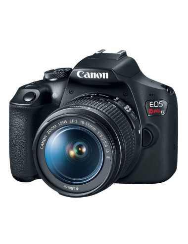 Camara Fotografica Profesional Canon Eos Rebel T7 Ef-s 18-55 Is Ii Kit Negro