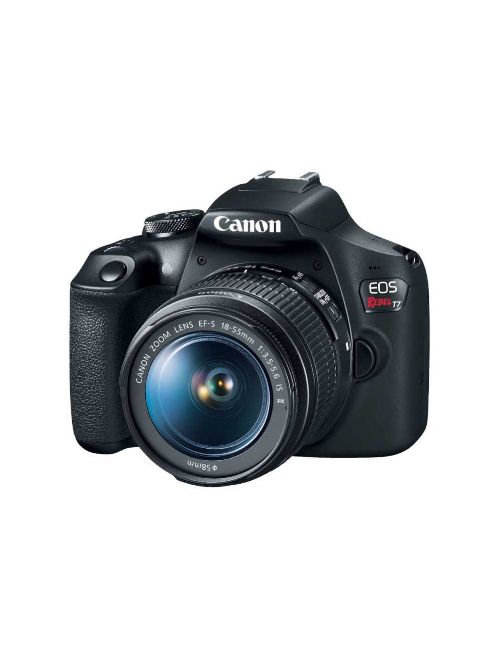 Camara Fotografica Profesional Canon Eos Rebel T7 Ef-s 18-55 Is Ii Kit Negro