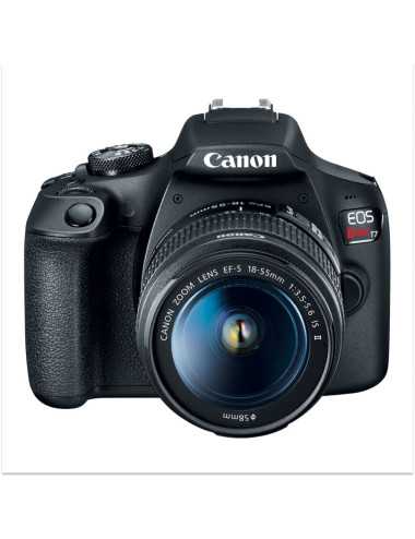 Camara Fotografica Profesional Canon Eos Rebel T7 Ef-s 18-55 Is Ii Kit Negro