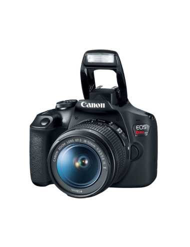 Camara Fotografica Profesional Canon Eos Rebel T7 Ef-s 18-55 Is Ii Kit Negro