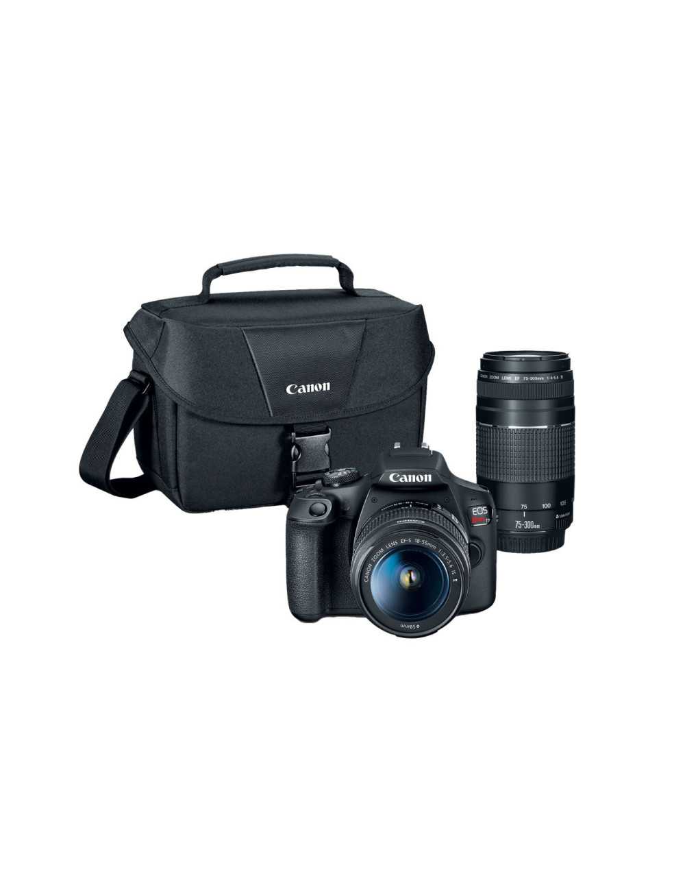 Camara Fotografica Profesional Canon Eos Rebel T7 Ef-s 18-55 Is Ii Kit Negro