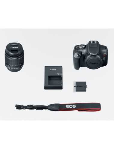 Camara Fotografica Profesional Canon Eos Rebel T7 Ef-s 18-55 Is Ii Kit Negro