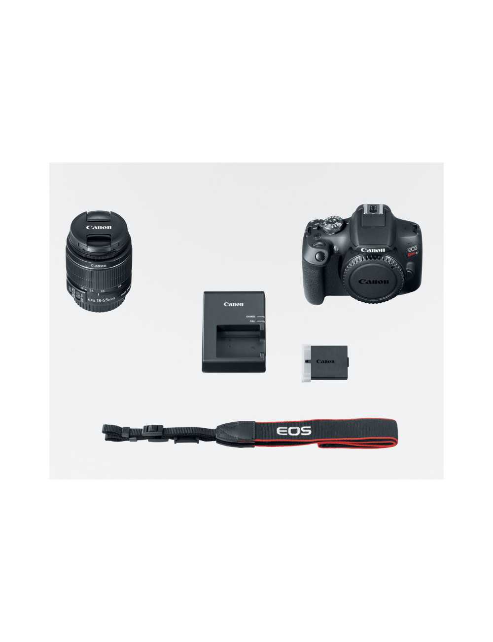 Camara Fotografica Profesional Canon Eos Rebel T7 Ef-s 18-55 Is Ii Kit Negro