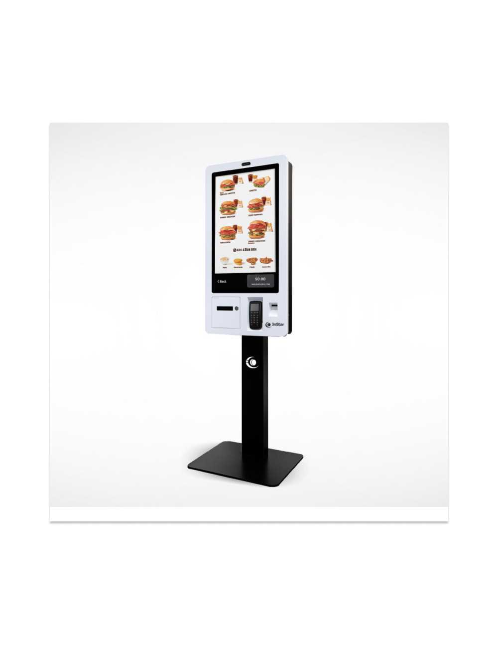 Kiosko 24" 3nstar  K724-10w-8240-ps Pantalla Tactil Intel N97-8gb-ssd250-win11-wifi -scan 2d - Impresora 80mm