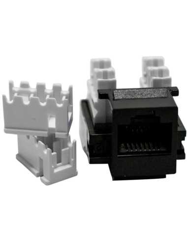Jack Rj45 Glc Cat 5e Ce-4003 Negro