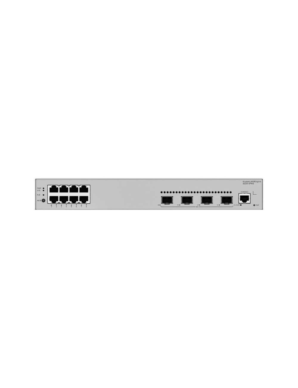 Switch 8 Puertos Huawei S220-8p4s 8p Poe + Sfp