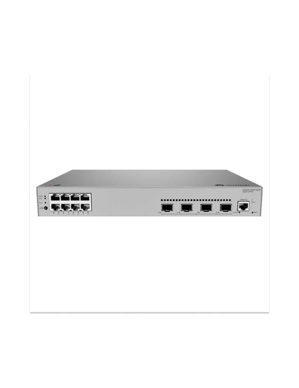 Switch 8 Puertos Huawei S220-8p4s 8p Poe + Sfp