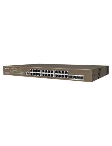 Switch 24 Puertos Tenda Teg5328p-24-410w L3 Poe