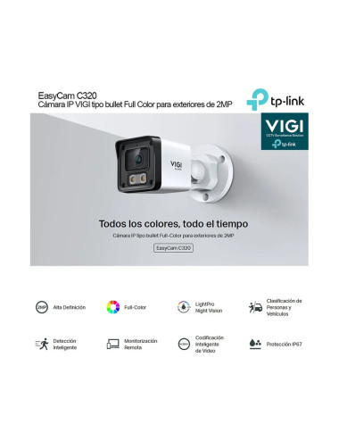 Camara Ip Tp-link Vigi Easycam C320 / 2mp (2.8mm)
