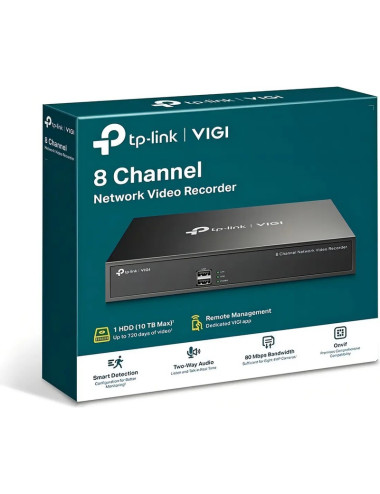 Nvr Tp-link Vigi-nvr1008h 8ch