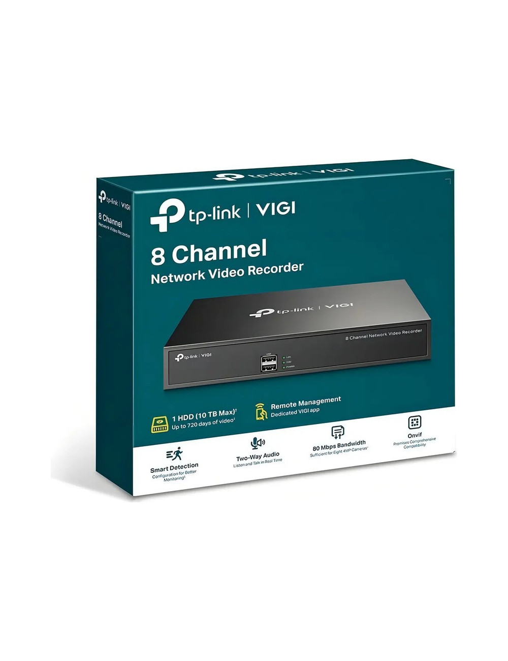 Nvr Tp-link Vigi-nvr1008h 8ch